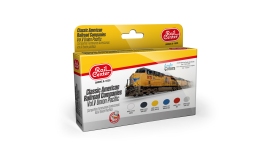 Ammo 4601020 - 6-tlg. Farbset Acryl Amerikanische Eisenbahngesellschaften, 15 ml - Set 5